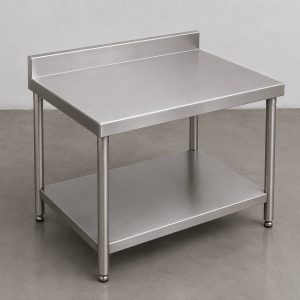 Work Table + Backsplash + Undershelf